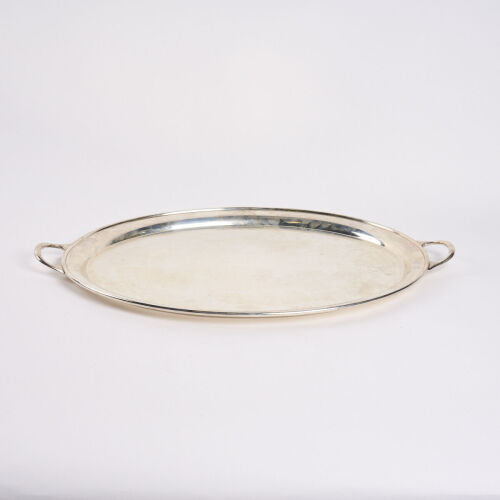 An Impressively Large Sterling Silver Tray Birmingham 1932