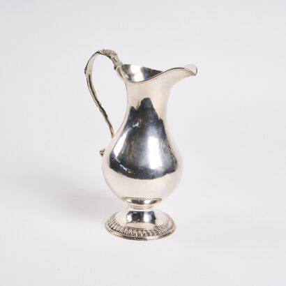 A David Willaume II Sterling Silver Water Pitcher London 1755