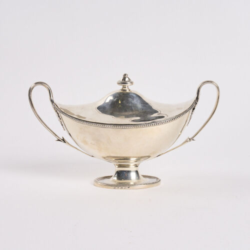 A Sterling Silver Soup Tureen London 1899