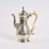 A Docker And Burn Sterling Silver Coffee Pot London 1937