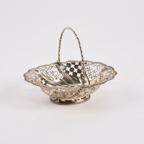 A Sterling Silver Basket