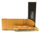 (1) Laguiole ‘Tradition’ Pocket Knife (12cm blade) with Corkscrew - Olive Tree Wood with Leather Pouch - 4