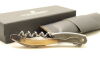 (1) Laguiole ‘Tradition’ Sommelier Wine Knife – Blonde Cow Horn with Leather Pouch - 3