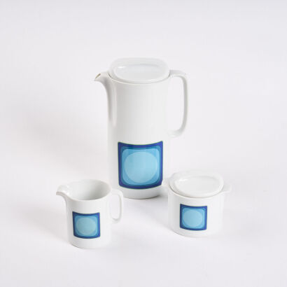 An Eschenbach Porcelain Coffee Set