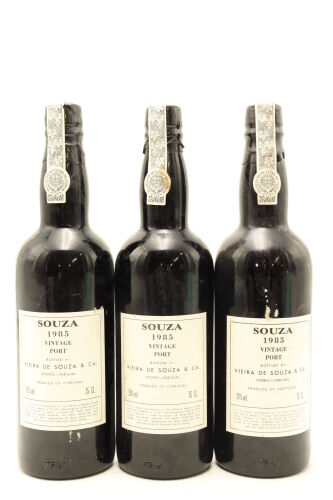 (3) 1985 Souza Vintage Port, Portugal