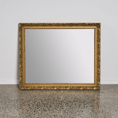 A Ornately Framed Mirror