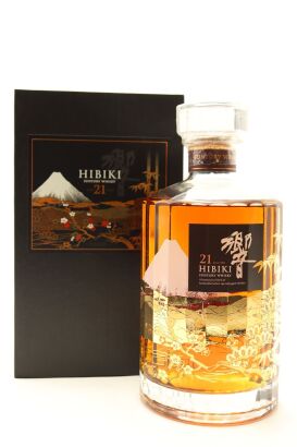 (1) Hibiki 21 Year Old Kacho Fugetsu Limited Edition Blended Japanese Whisky, 43% ABV, (GB)