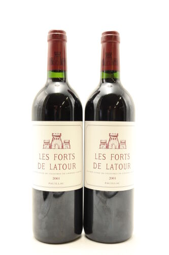 (2) 2001 Chateau Latour 'Les Forts de Latour', Pauillac [JR17.5]