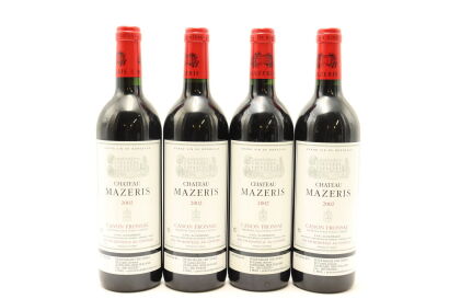 (4) 2002 Chateau Mazeris, Canon-Fronsac