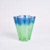 An Ombre Star Shaped Glass Vase