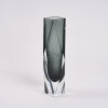 A Large Murano Faceted Vase With Star Monogram - 2