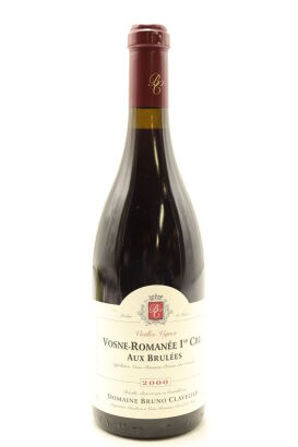 (1) 2000 Domaine Bruno Clavelier Aux Brulees Vieilles Vignes, Vosne-Romanee Premier Cru