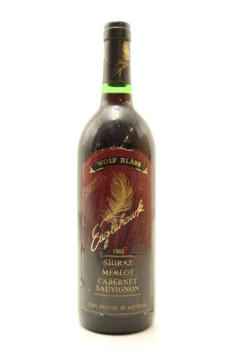 (1) 1988 Wolf Blass Eaglehawk Shiraz - Merlot - Cabernet Sauvignon, South Australia