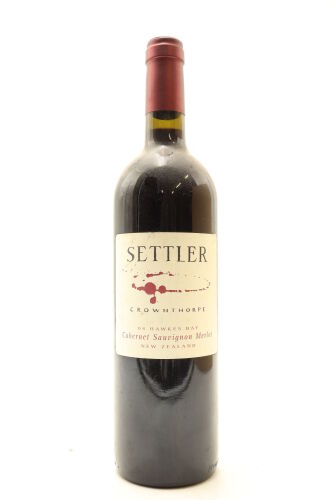 (1) 2004 Settler Crownthorpe Cabernet Sauvignon - Merlot, New Zealand