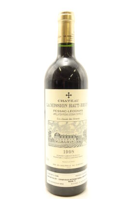 (1) 1998 Chateau La Mission Haut-Brion, Pessac-Leognan [JR17.5] [RP97]