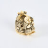 A 19th Century Carved Ivory Netsuke Of Benkei