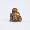 A Good Early 19th Century Boxwood Netsuke Of A Young Boy - 2