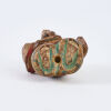 An Edo Period Carved & Painted Wooden Netsuke, c1850 - 3