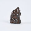 A Late Meiji Period Carved Hardwood Netsuke Of Chokwaro, c1895 - 2