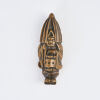 A Mid 19th Century Edo Period Boxwood Netsuke, Man With Lantern And Rain Parasol