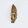 A Mid 19th Century Edo Period Boxwood Netsuke, Man With Lantern And Rain Parasol - 2