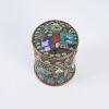 A Rare Late Meiji Period Lidded Cloisonne Caddy Jar, c1910 - 2