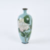 A Good Tall Baluster Meiji Period Cloisonne Vase, c1895