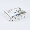 A Good Meiji or Taisho Period Inaba Cloisonne Lidded Box, c1925