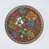 An Early Meiji Cloisonne Wall Plaque, c1880