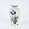 A Very Fine Pair Of Ando Taisho Period Porcelain Dream Cloisonne Vases, c1920 - 2