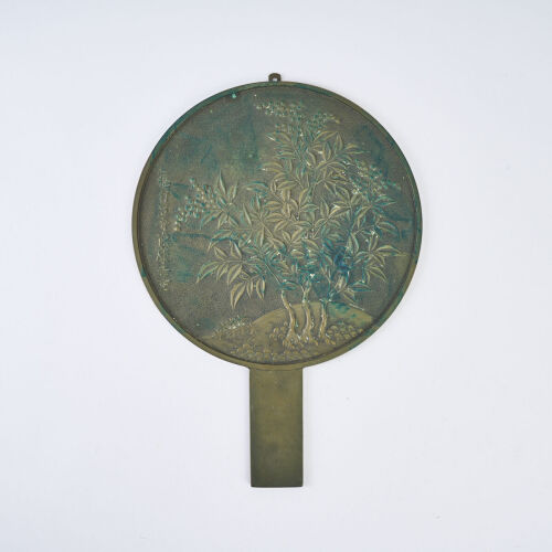 A 19th Century Meiji Period Bronze Mirror