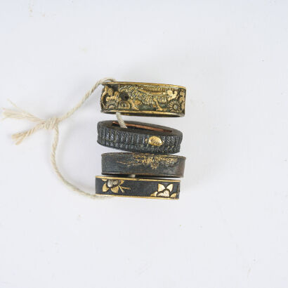 Four Original Edo Period Fuchi