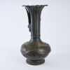 A Large Meiji Period Bronze Vase With Relief Eagle And Dragon, c1885 - 5