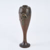 A Baluster Form Meiji Period Bronze Vase, c1890