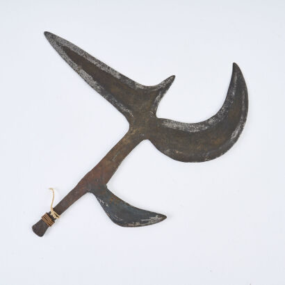 A Democratic Republic of Congo Multi-Blade Throwing Knife C.1920