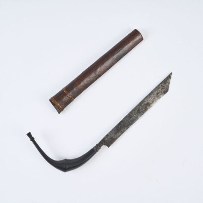 A 19th Century Indonesian Rencong Knife, c1880