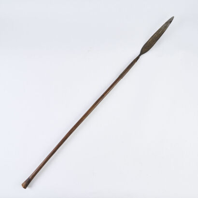 An Old Zulu Iklwa Short Spear, c1900