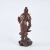 A Carved Wooden Sage Figure, c1880 - 3