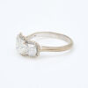 18ct White Gold, 4.22ct Triple Halo Diamond Ring - 2