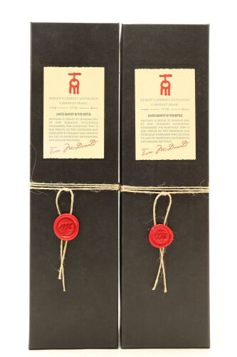 (2) 1998 Church Road Tom Merlot Cabernet Sauvignon, Hawke's Bay (GB)