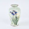 A Very Fine Pair Of Ando Taisho Period Porcelain Dream Cloisonne Vases, c1920 - 6
