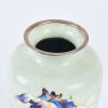A Very Fine Pair Of Ando Taisho Period Porcelain Dream Cloisonne Vases, c1920 - 7