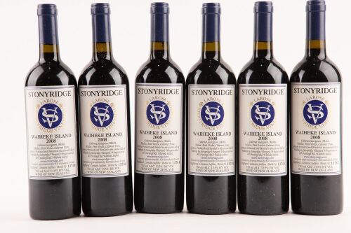(6) 2008 Stonyridge Larose, Waiheke
