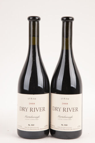 (2) 2008 Dry River Syrah, Martinborough