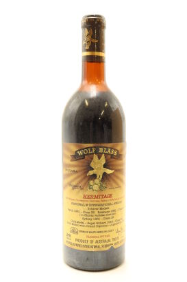 (1) 1978 Wolf Blass Hermitage Shiraz, Australia