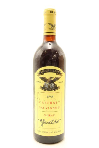 (1) 1988 Wolf Blass Yellow Label Cabernet Sauvignon, South Australia