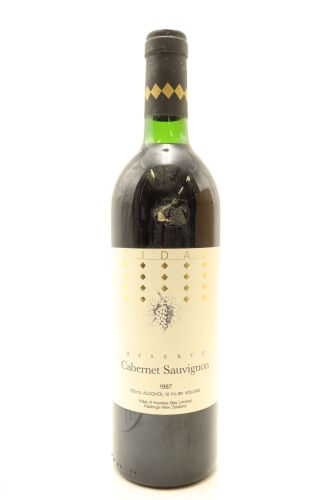 (1) 1987 Vidal Estate Reserve Merlot Cabernet Sauvignon, Gimblett Gravels