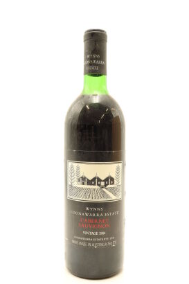 (1) 1984 Wynns Coonawarra Estate Black Label Cabernet Sauvignon, Coonawarra