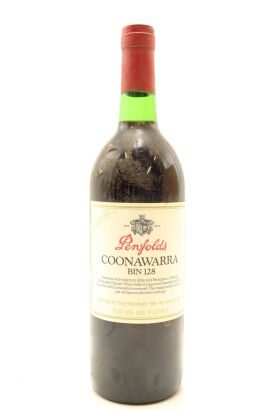 (1) 1983 Penfolds Bin 128 Shiraz, Coonawarra