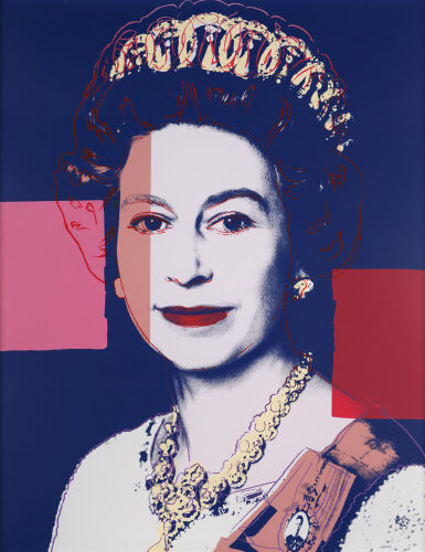 AFTER ANDY WARHOL Reigning Queen (Queen Elizabeth II of the United Kingdom)